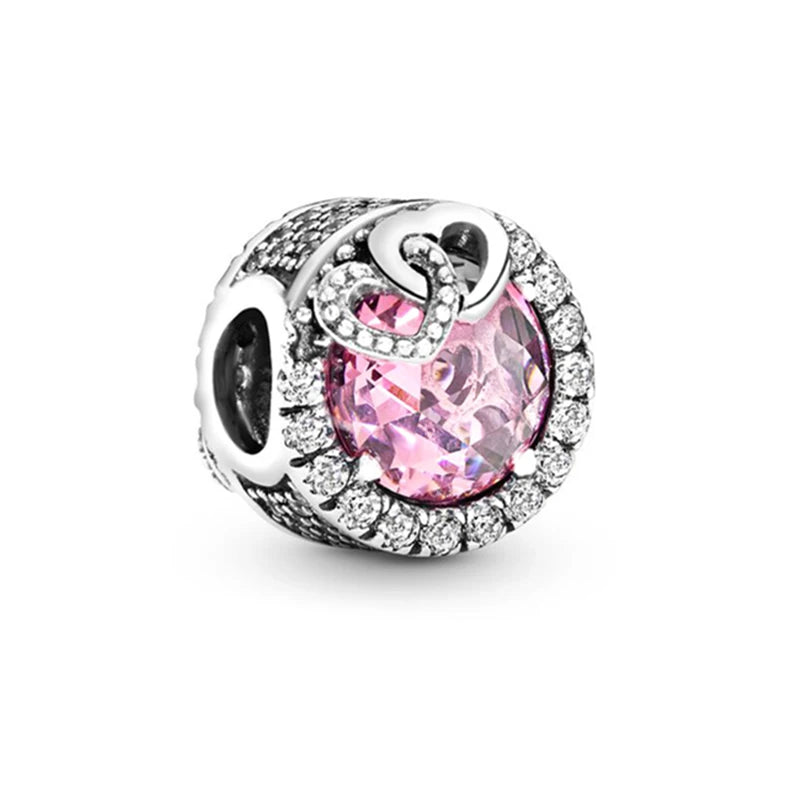 Charms Série Rose en Argent 925