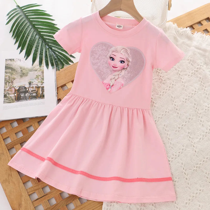 Robe d'Été Motif Princesse