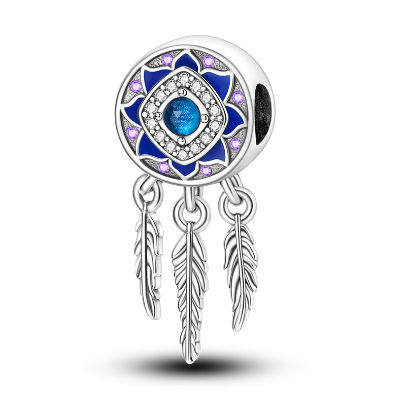 Charms Série Bleue en argent 925
