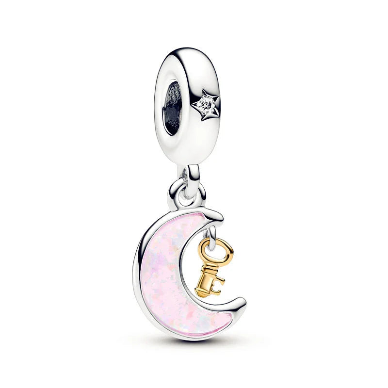 Charms Série Rose en Argent 925