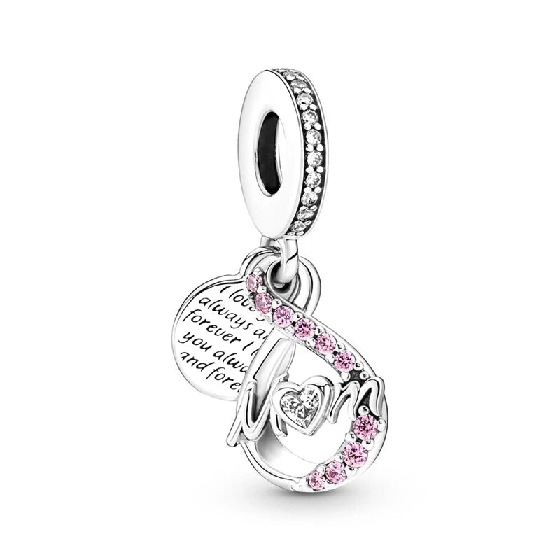 Charms Série Rose en Argent 925