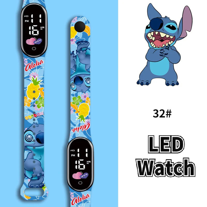 Montres Stitch et Angel Tactile pour Enfant