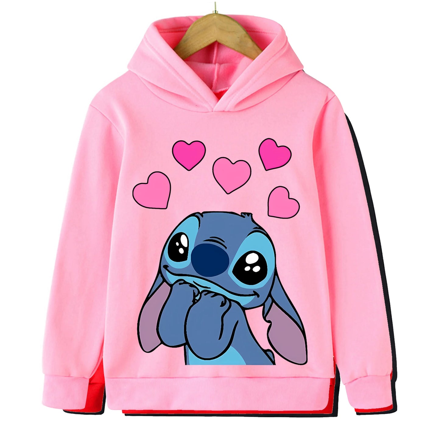 Ensemble Sweat à Capuche et Pantalon Stitch (divers coloris)
