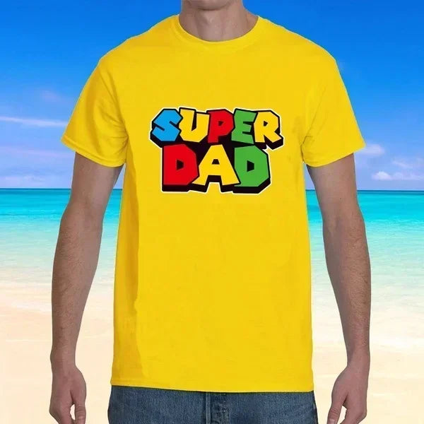 T-Shirt pour Hommes, Super papa