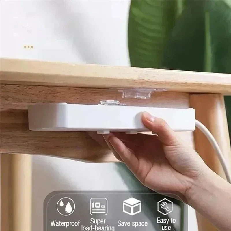 Powerful double-sided adhesive wall mounts