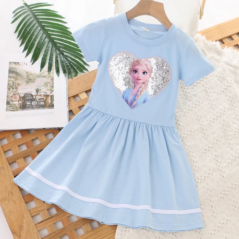 Robe d'Été Motif Princesse