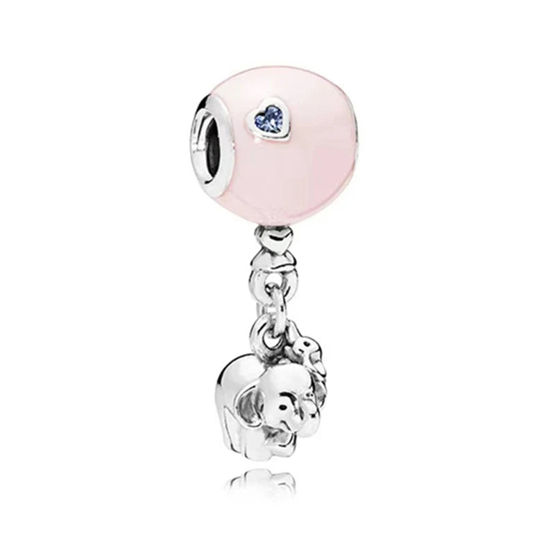 Charms Série Rose en Argent 925