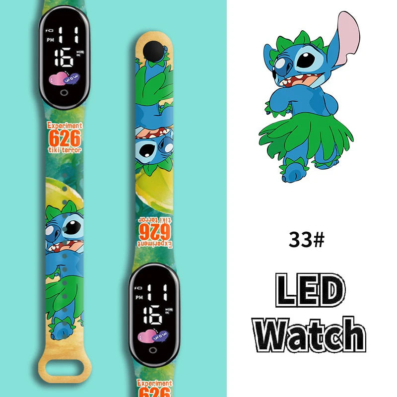 Montres Stitch et Angel Tactile pour Enfant
