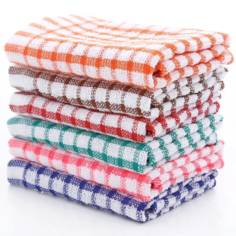 Set of 6 cotton kitchen towels