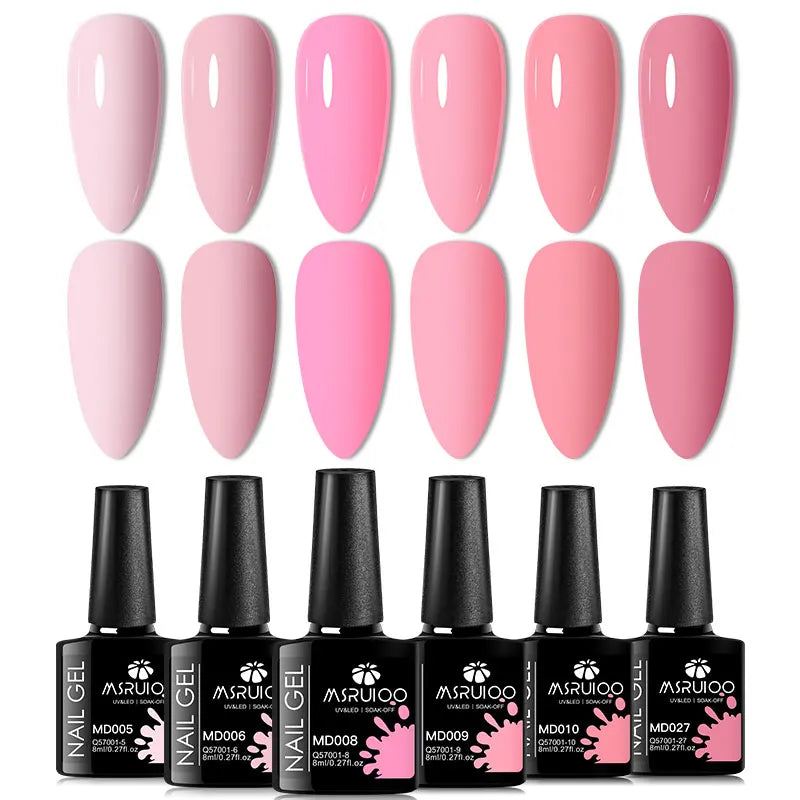 Lot de 6 Vernis à Ongles Gel