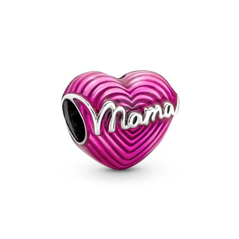 Charms Série Rose en Argent 925