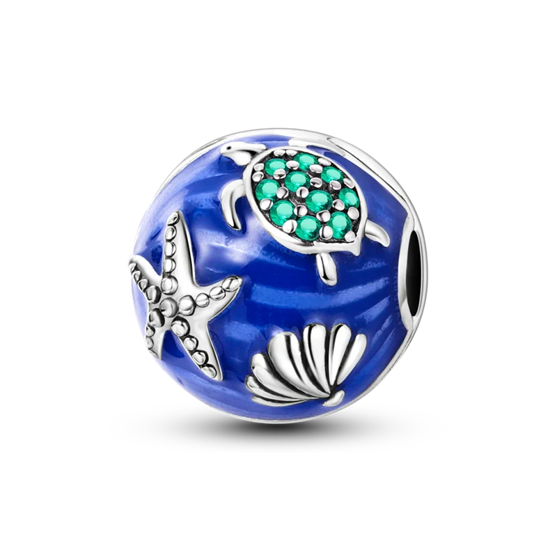 Charms Série Bleue en argent 925