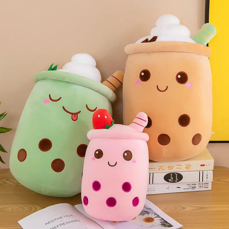 Bubble tea plush toy
