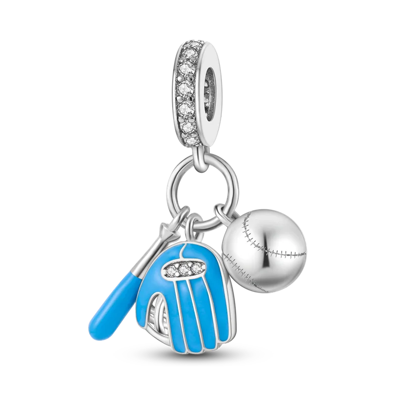 Charms Série Bleue en argent 925