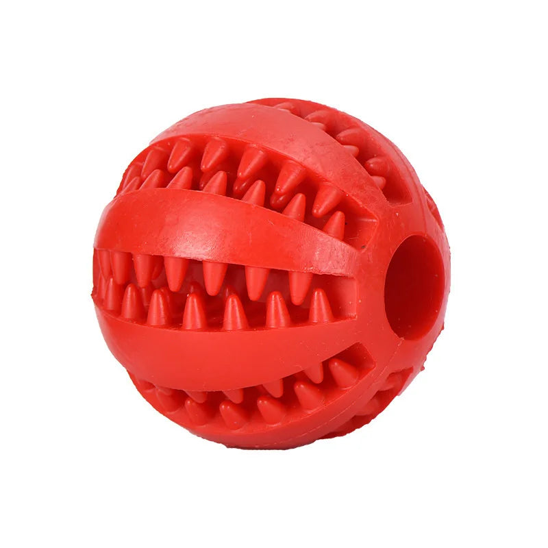 Rubber ball for dogs and cats