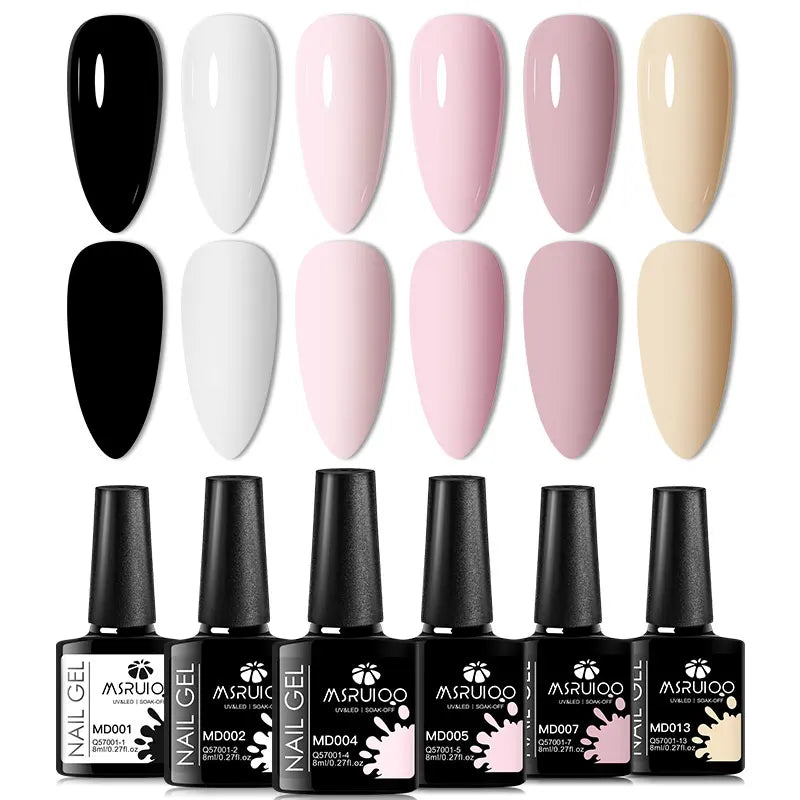 Lot de 6 Vernis à Ongles Gel