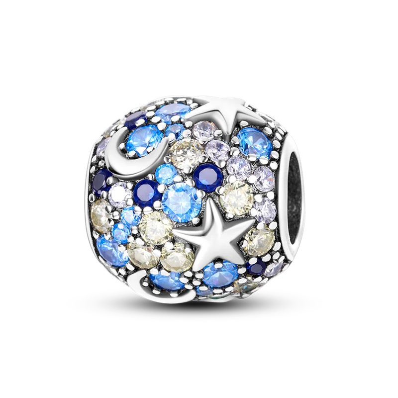 Charms Série Bleue en argent 925