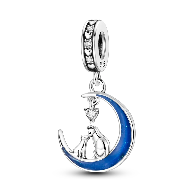 Charms Série Bleue en argent 925