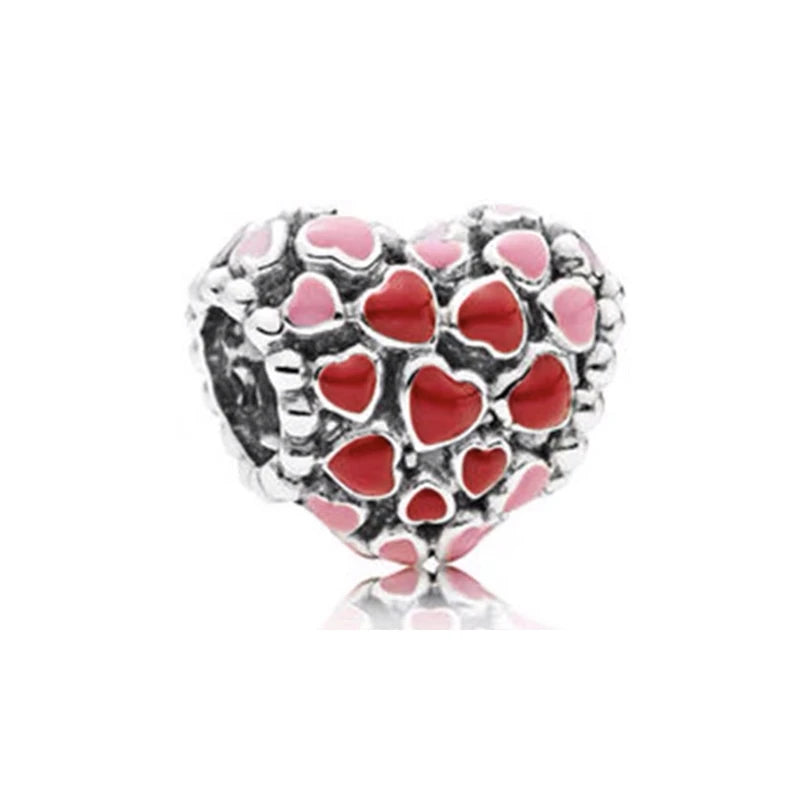 Charms Série Rose en Argent 925