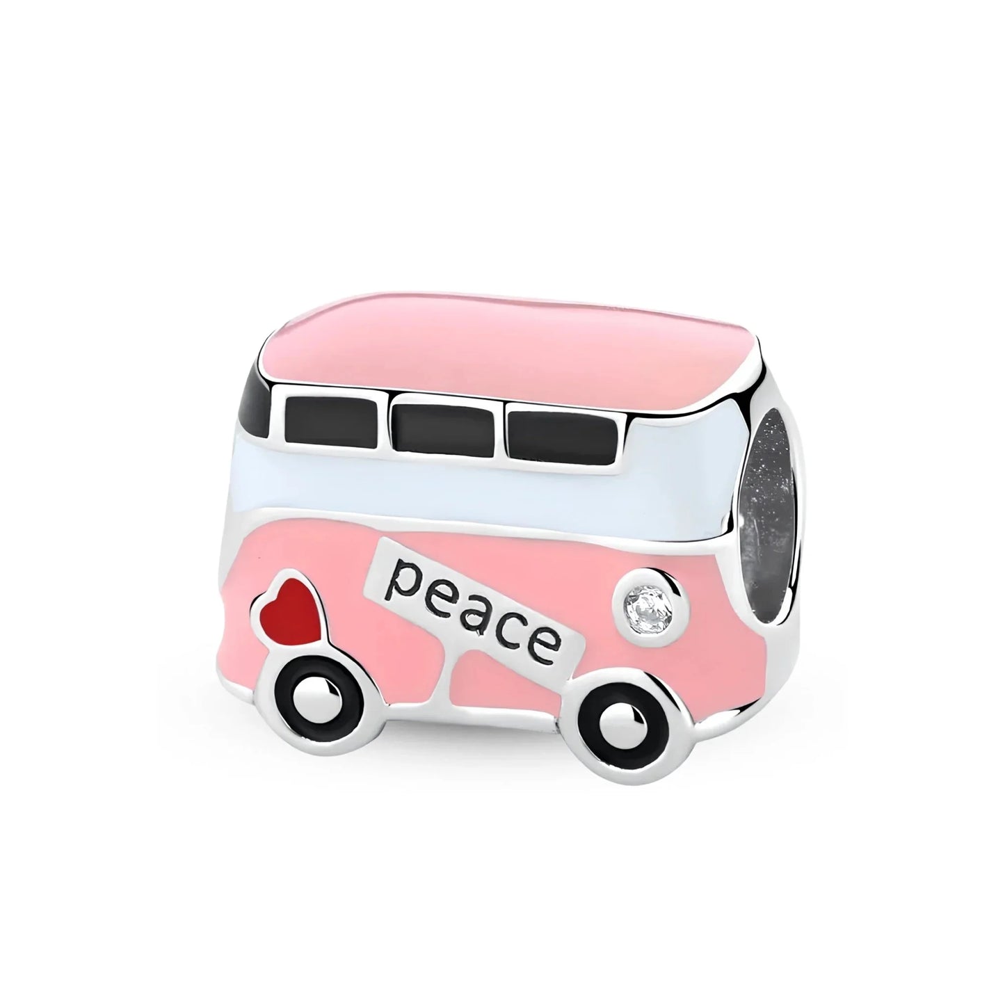 Charms Série Rose en Argent 925