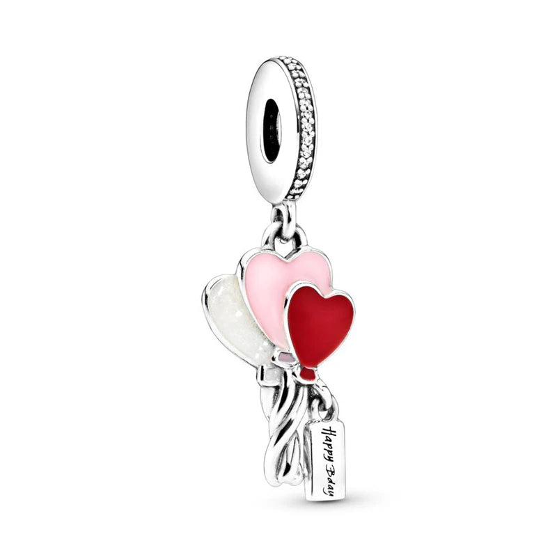 Charms Série Rose en Argent 925