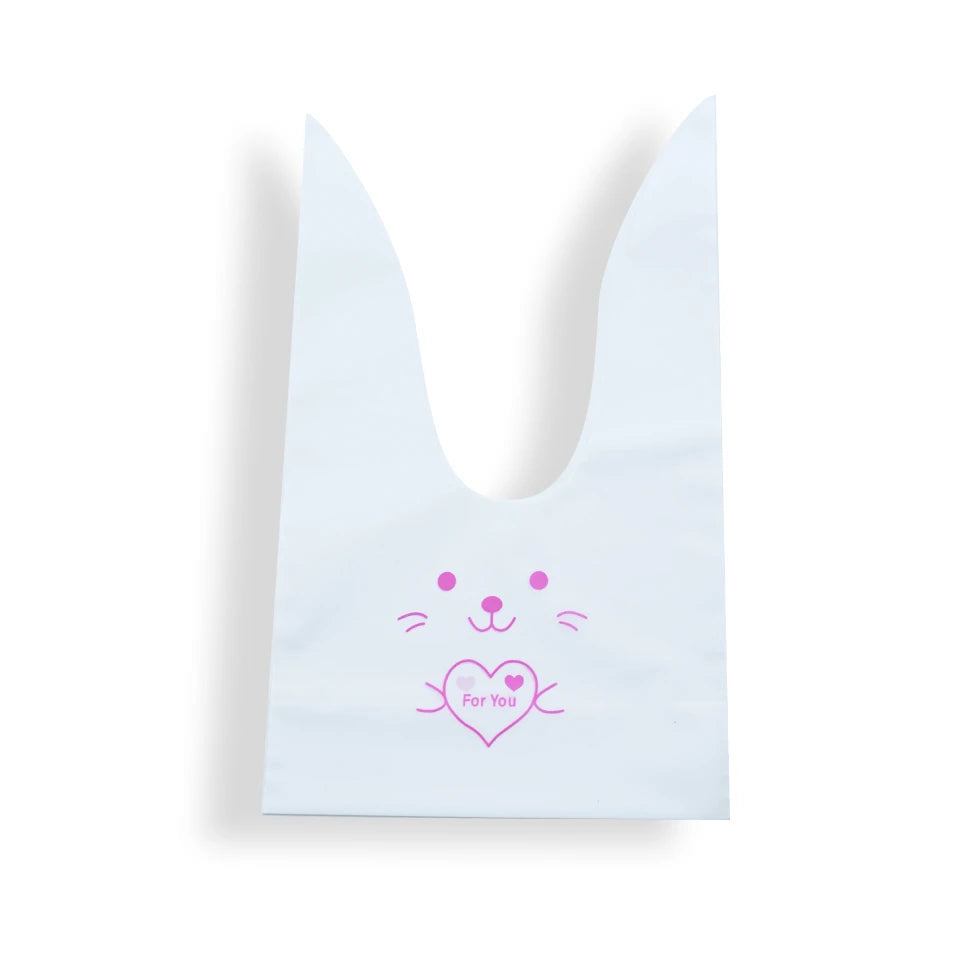 Lots of Plastic Cookie or Candy Bags for Easter Party