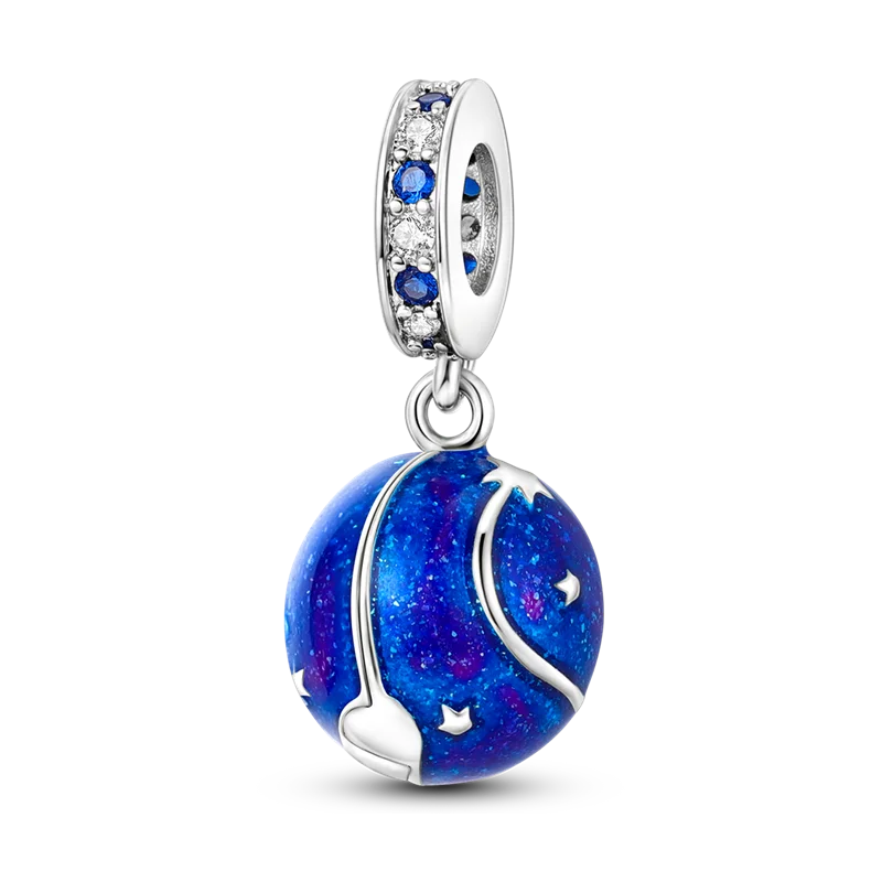 Charms Série Bleue en argent 925