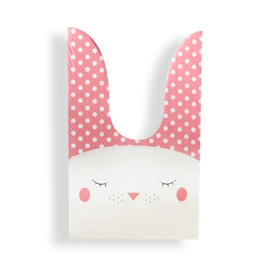 Lots of Plastic Cookie or Candy Bags for Easter Party
