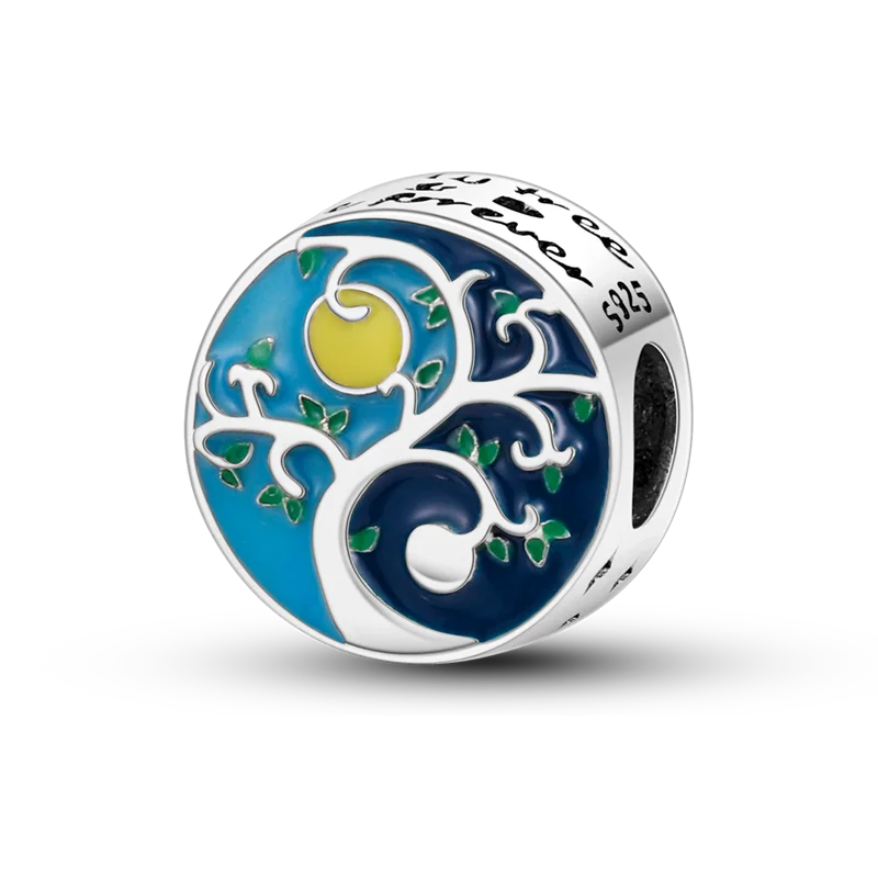 Charms Série Bleue en argent 925