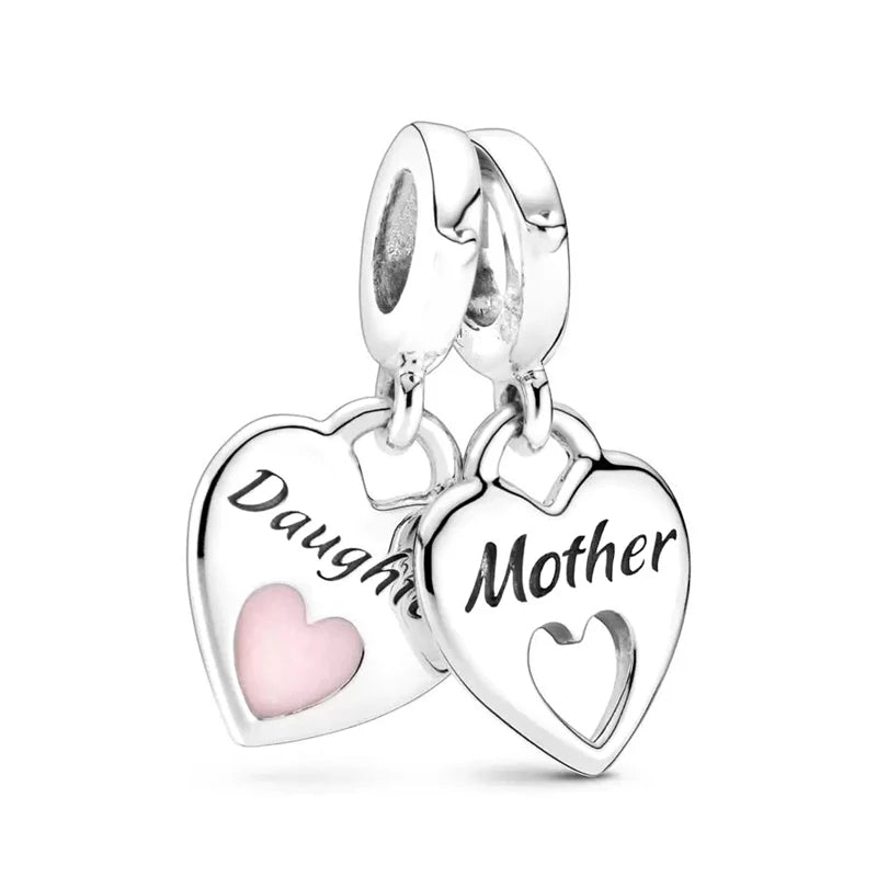 Charms Série Rose en Argent 925