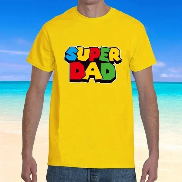 T-Shirt pour Hommes, Super papa