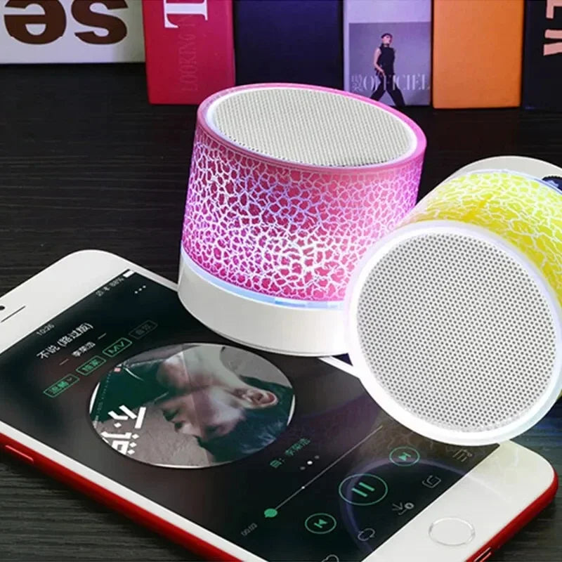 Mini luminous Bluetooth speaker