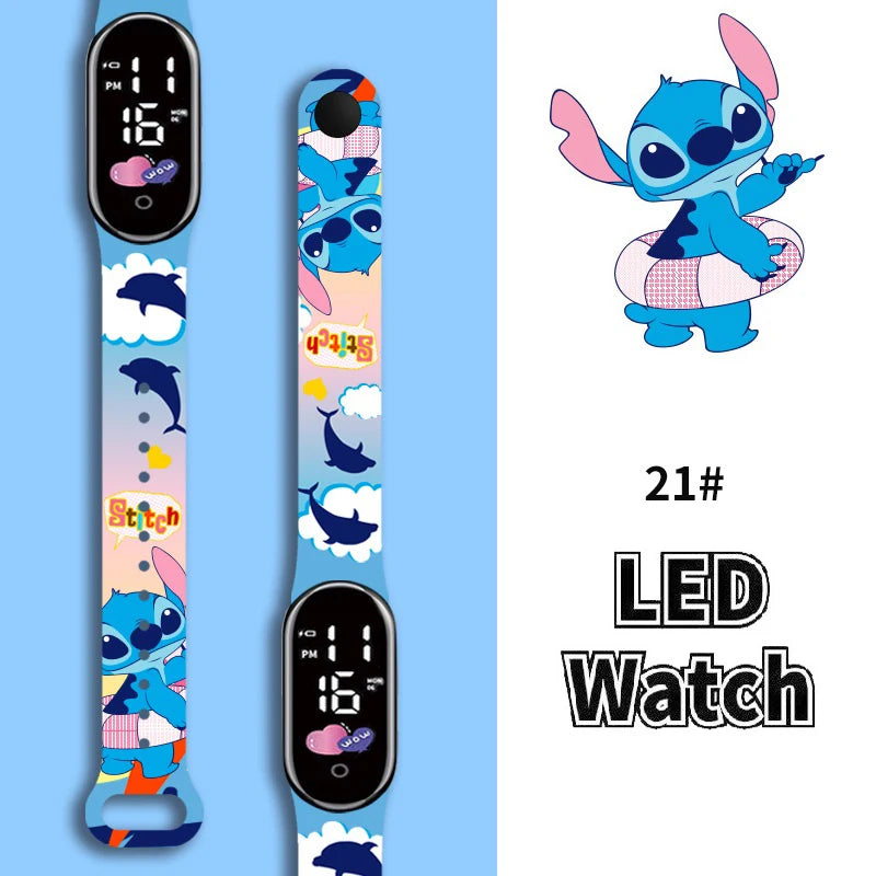 Montres Stitch et Angel Tactile pour Enfant