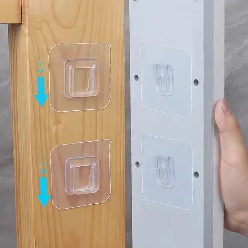 Powerful double-sided adhesive wall mounts