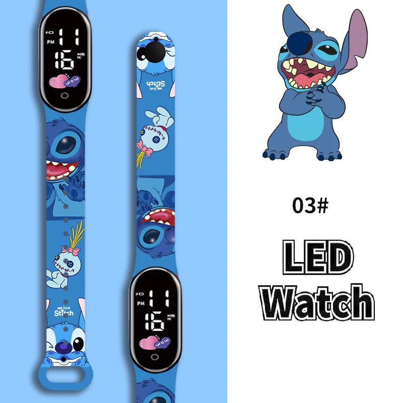 Montres Stitch et Angel Tactile pour Enfant