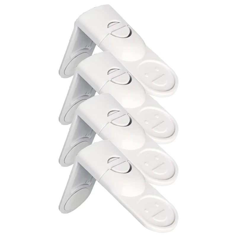 Safety lock for drawers and furniture doors with quick fixing