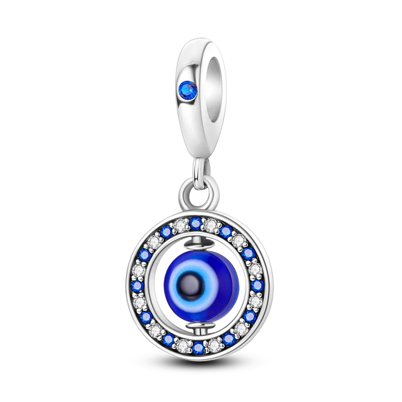 Charms Série Bleue en argent 925