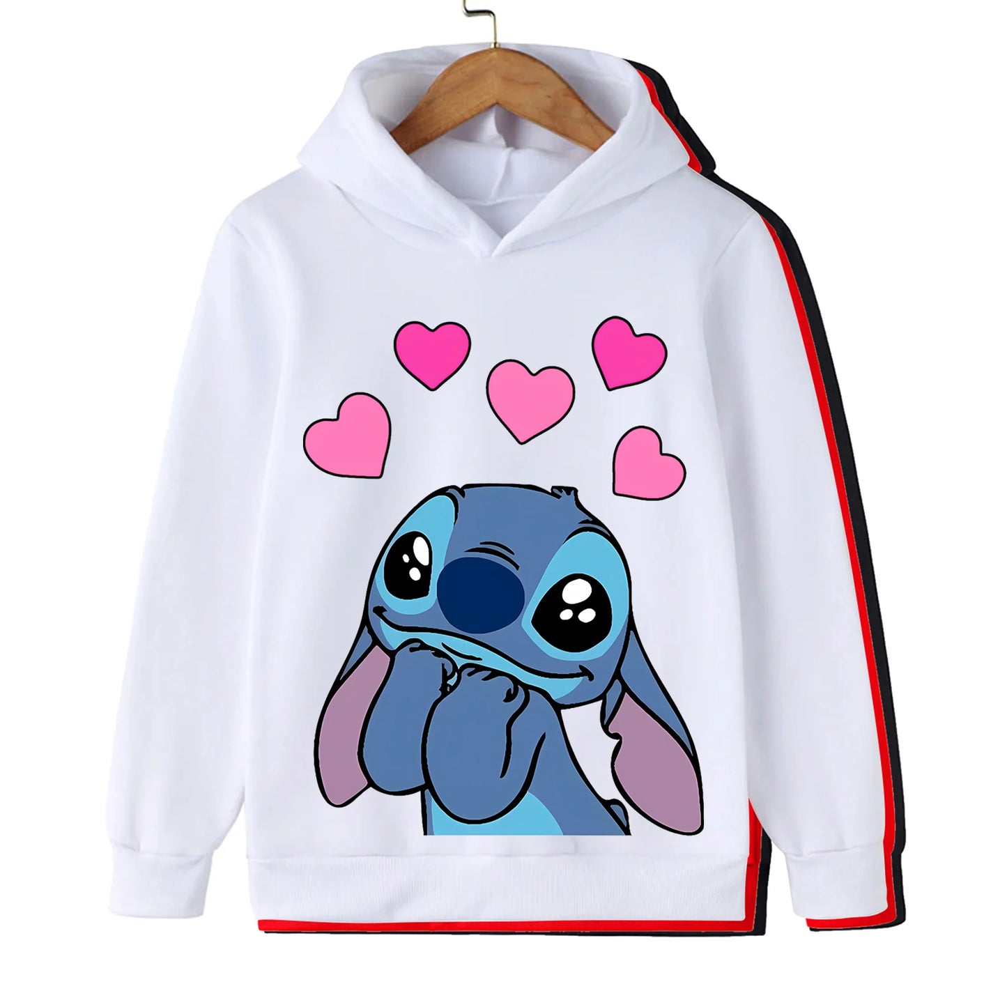 Ensemble Sweat à Capuche et Pantalon Stitch (divers coloris)