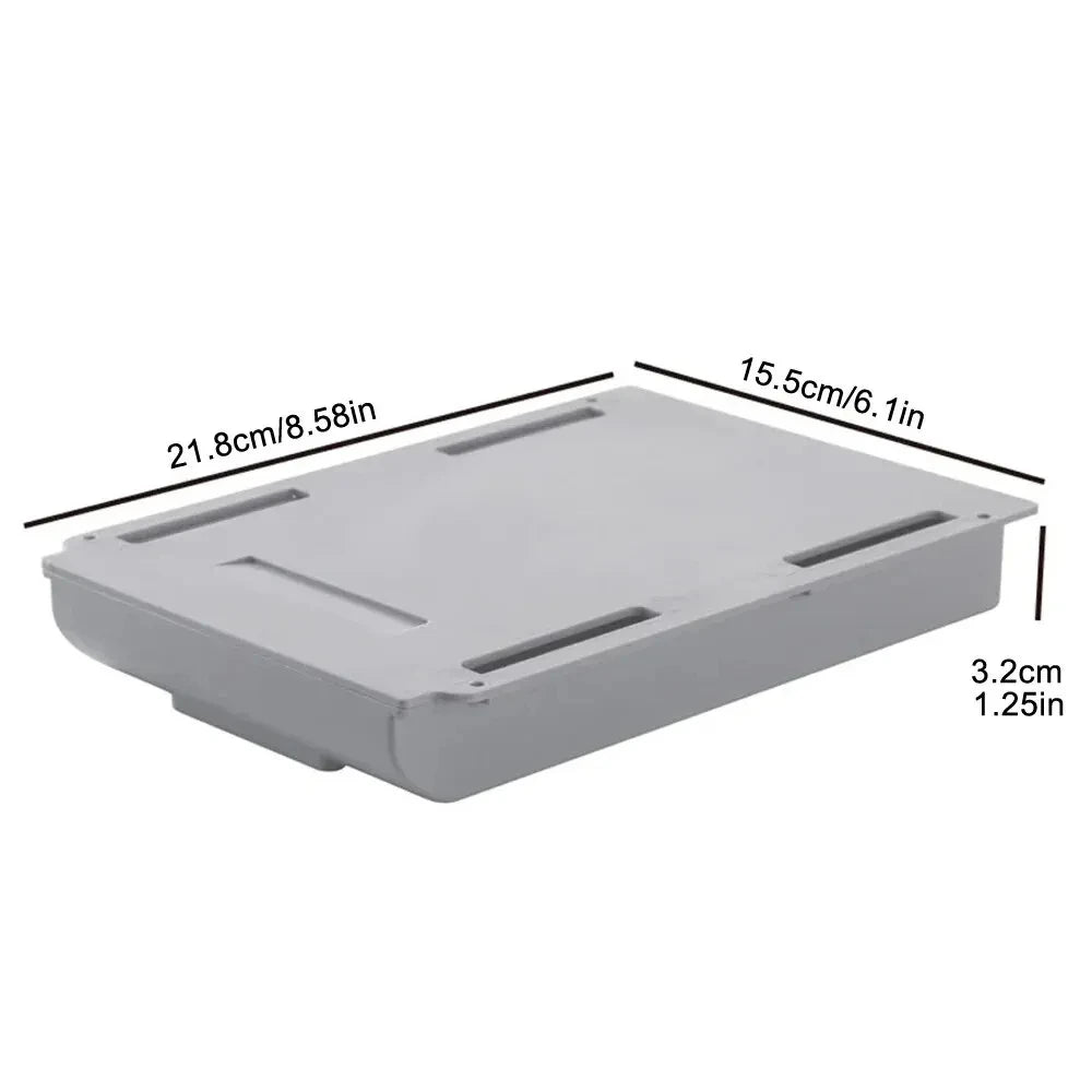 Self-adhesive storage organizer