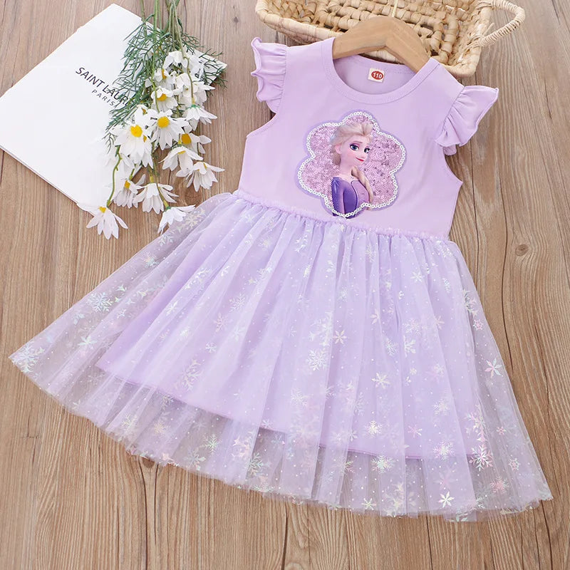 Robe d'Été Motif Princesse