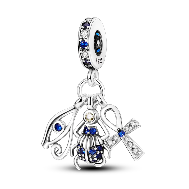 Charms Série Bleue en argent 925