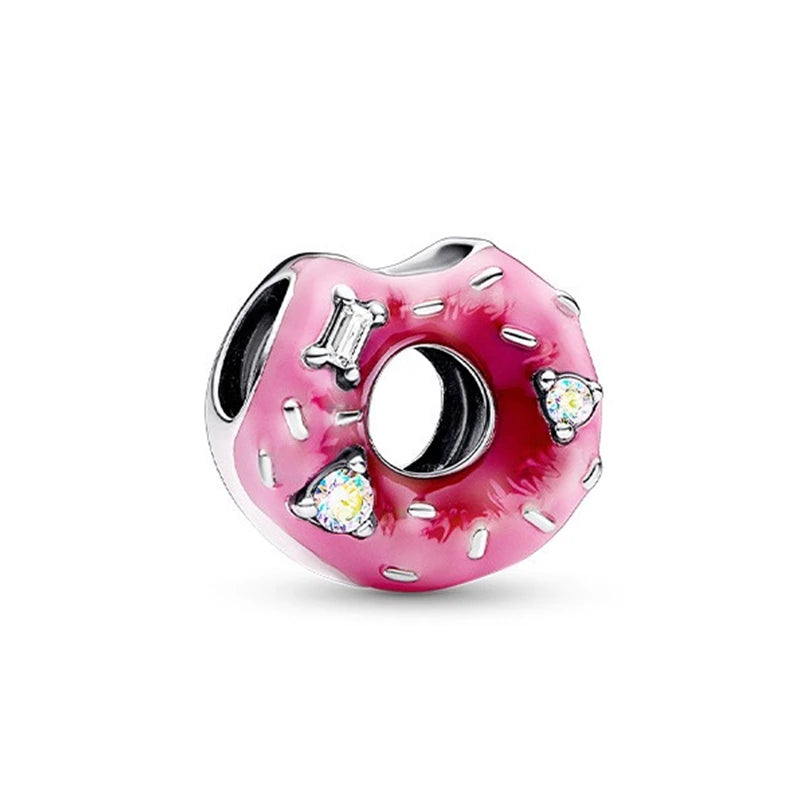 Charms Série Rose en Argent 925