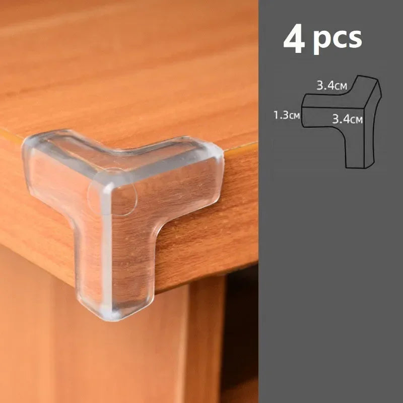 Silicone protectors for table corners