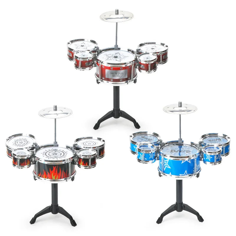 9-piece drum set for children
