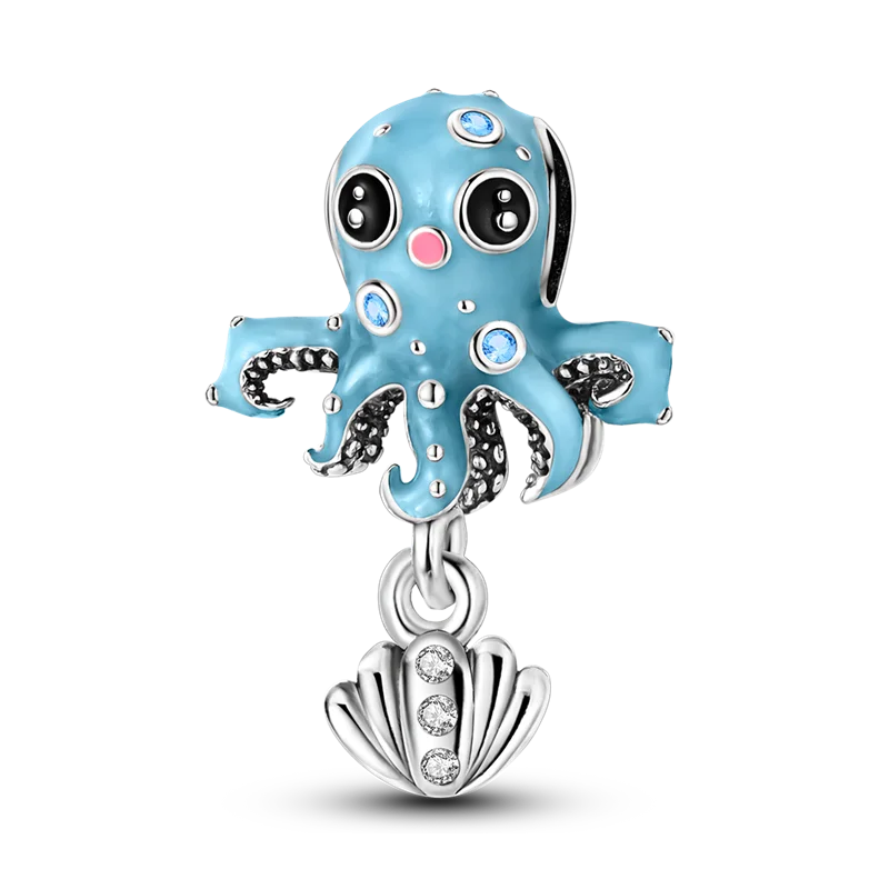 Charms Série Bleue en argent 925