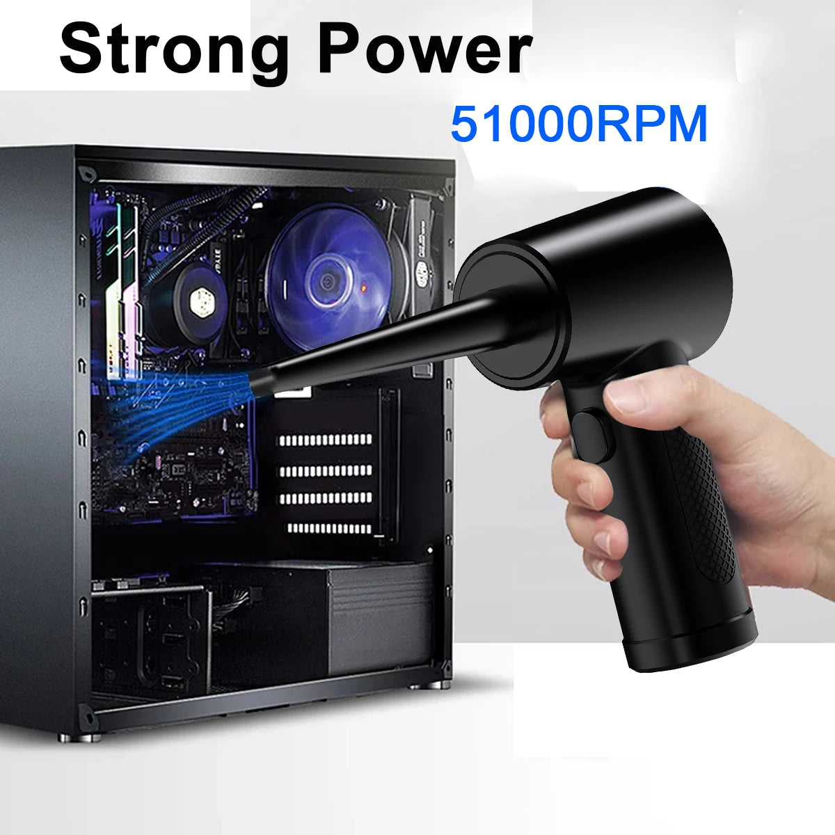 Wireless PC/Keyboard Dust Collector
