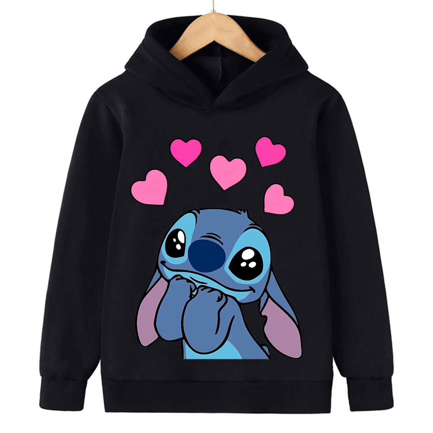 Ensemble Sweat à Capuche et Pantalon Stitch (divers coloris)