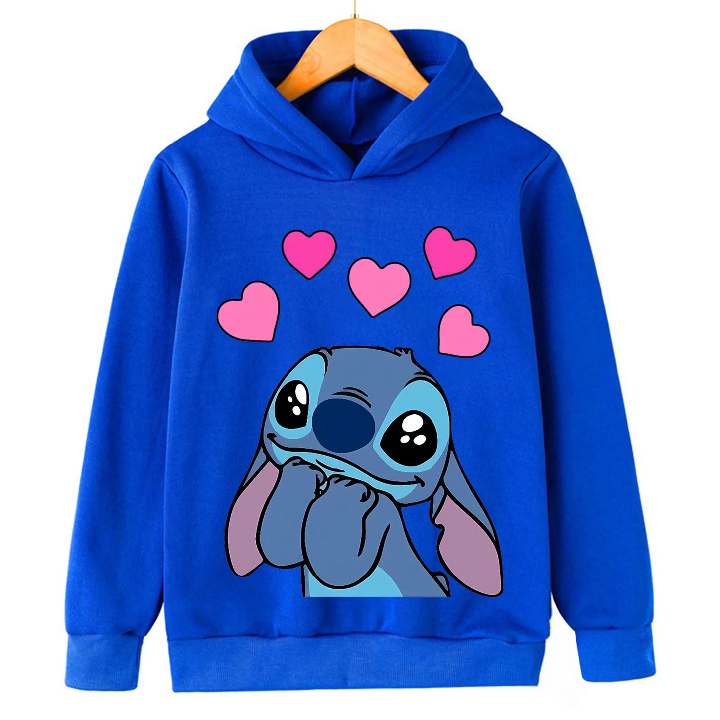 Ensemble Sweat à Capuche et Pantalon Stitch (divers coloris)
