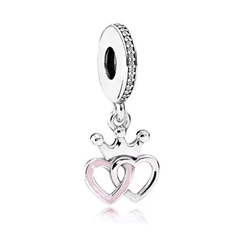 Charms Série Rose en Argent 925