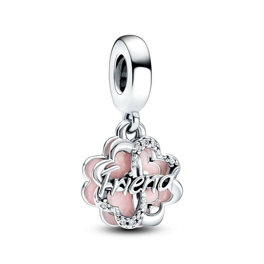 Charms Série Rose en Argent 925